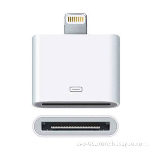 30-pin Female to 8-pin Male Connector Tip for iPhone 5
